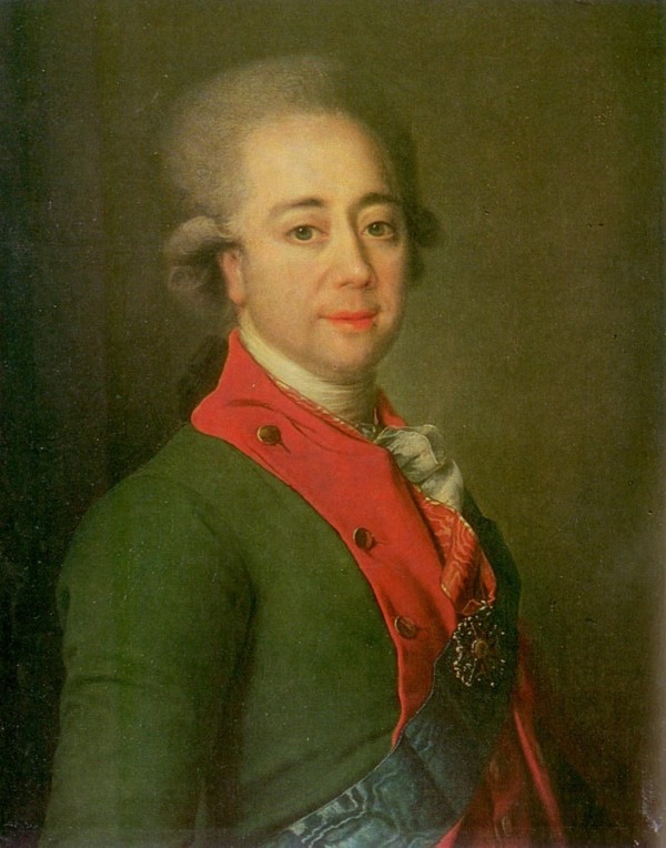 Baron Alexander Stroganov by Dmitry Levitzky